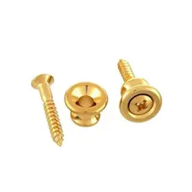 Allparts 00727-00206565 Ap-6695-002 Gibson Style Gold Strap Buttons