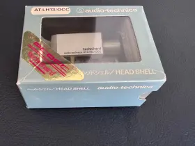 At-lh13 Audio-technica At-lh13/occ Headshell With Pcocc Leads And Azimuth Adjustment - 13g
