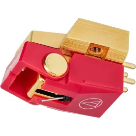 Audio-technica At-vm740xml Audio-technica Vmx Microlinear Phono Cartridge Red/gold