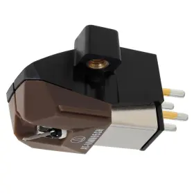 Auatvm95sh Audio-technica At-vm95sh Dual Moving Magnet Cartridge With 2.7 X 0.26mil Shibata