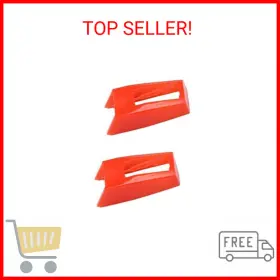 Bp2pln Banpa Phonograph Record Player Stylus Needle For Crosley Np1 And Np6 - Pack Of 2 Red