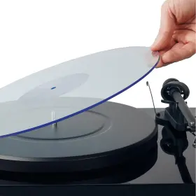 Hudson Hi-fi 866227000380 Hi-fi Acrylic 11 3/4 Inch 298.5 Mm Diameter And 3 Thickness Bluelit