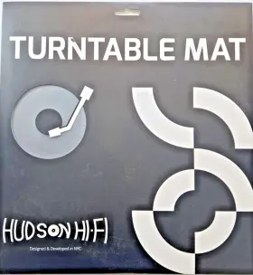 Hudson Hi-fi 868436000366 Lit Acrylic Turntable Mat - Lp Slipmat