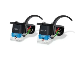 J-aac0834 Jico Improved Sd Cartridges Mounted On Black Headshell - 2 Pack