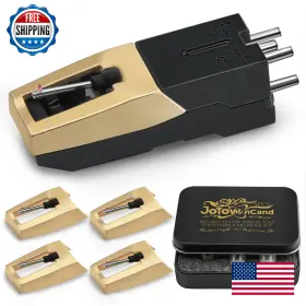 B0fm8cynjd Jotowncand 5pcs Ruby Record Player Needle And Turntable Cartridge Kit