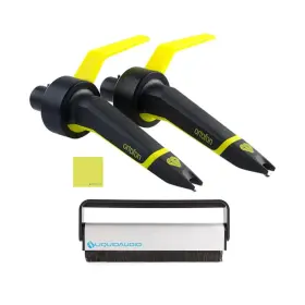 Liquid Audio 810139691624 Ortofon Concorde Mkii Club Cc Twin Cartridges With Stylus Flight Case Bu