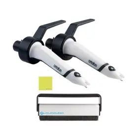 Liquid Audio 810139691662 Ortofon Concorde Mkii Scratch Cc Twin Cartridges And Styli With Flight Case Bun