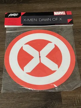 Mondo 810041483362 X-men Turntable Slip Mat Xaviers Dawn Of X 2 Sided Sold Out Sdcc 2020