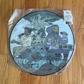 Nehrunegrodoom Esrslip0016 Nehruviandoom Redu Mf Doom And Bishop Nehru Picture Disc