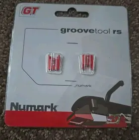 Numark 887477596249 Groovetool Rs Replacement 2-pack Stylus - Grovetool Catridge New