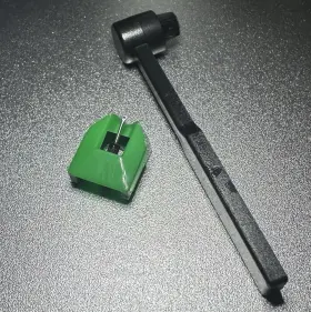 Oem Mfg At-vmn95 High Quality Generic Diamond Elliptical Stylus Replacement Free Brush