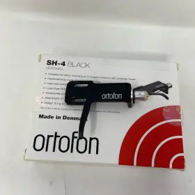 Ortofon 642892774807 Sh-4 Headshell Black 51.5mm Universal S-arm Mount