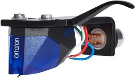 Dje0008322-000 Ortofon 2m Blue Premounted Pickup Mounted On Sh-4 Black Headshell