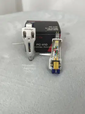 Pc-x10 Pioneer Dj Pair Of Professional Turntable Cartridge And Headshell