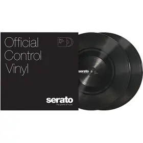 Scv-ps-blk-7s Pioneer Dj Serato 7 Inch Standard Colors Black Pair