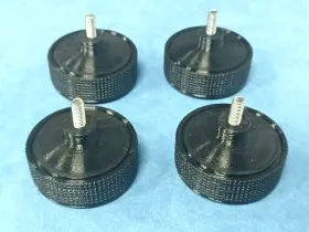 Tyl0296 Retronically Set Of 4 Replacement Technics Feet Parts Sl-1200 Sl-1210 Mk7 Mk2 Mk5 M3d M5g