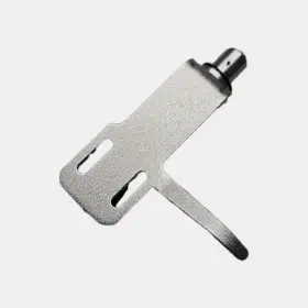 Rivertone 571106661236 Sh-4 Style Silver Headshell With Universal Mount Ergonomic Finger Lift