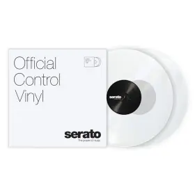 Serato 873857003315 12-inch Control Vinyl Clear Pair