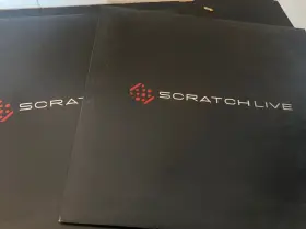 Scv-12002 Serato/rane Lot Of 2 Scratch Live Control Vinyl Record Lightly Used