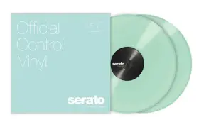 Scv-ps-gid-7 Serato 7-inch Control Vinyl Glow In The Dark Pair