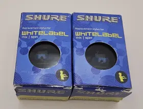29n2183 Shure Pair Of Original White Label N-whlb Stylus Used