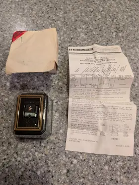 70-ej Shure Nos Premier Series Dynetic Cartridge / Stylus With Box And Receipt 1979