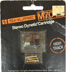 N70ej Shure M70ej Rare Nos Stereo Dynetic Cartridge Elliptical Nib Vintage