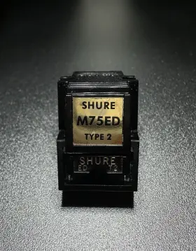 Shure M75ed Cartridge With Original Ed T2 Stylus Continuity Tested