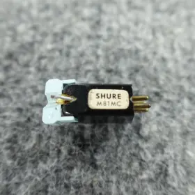 M81mc Shure M8tmc Phono Cartridge With 75c Stylus Black Turntable