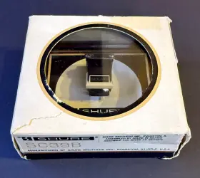 Sc39b Shure Cartridge And Stylus In Box Vintage Discontinued