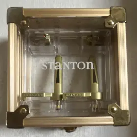 Stanton 100mrs Groovemaster Ii Pro Dj Cartridges Pair 4 Stylus With Case
