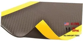 Superior Manufacturing 417s0023by 417 Bubble Sof-tred With Dyna-shield 2ft X 3ft 1/2 Inch Anti Fatigue Mat Slip