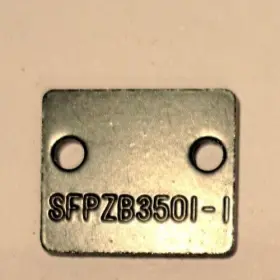 Sfpzb3501-1 Technics Sl 1200 1210 Turntable Headshell Weight Plate Part #