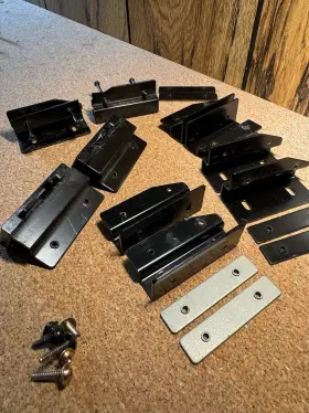 Sfup122-24 Technics New Sl 1200 1210 Mk2 Dust Cover Hinge Support Bar Bracket