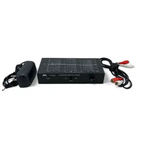 Tc-760lc Technolink 974568254710 Black Finish Mm/mc Phono Preamp With Level Adjust And Power Plug