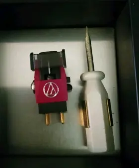 Ats14 Universal At14s Audio Technica Cartridge And Genuine Shibata Stylus In Case Box