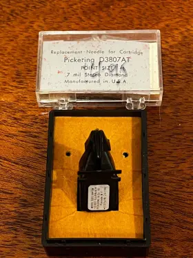 D3807c Universal Stanton Pickering 380 Fluxvalve Cartridge With Nos Pageant Stylus