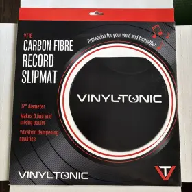 Vinyl Tonic 060450973847 Carbon Fibre Record Slipmat Turntable Slip Mat