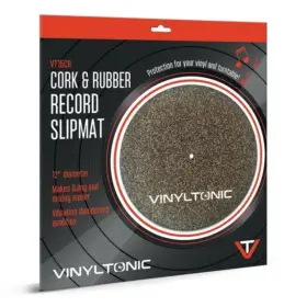 Vinyl Tonic 060450976770 Cork Turntable Mat Record Player For Lp Records Slipmat