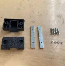 Wahoo-garden 112644424194 2 Pack Replacement Hinge Mounts And Plates Fit Technics Sl-1200 Sl-1210 A