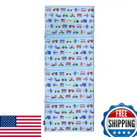 B0899gjvt6 Wildkin Kids Vinyl Nap Mat - Foldable Durable Rest For Daycare And Preschool