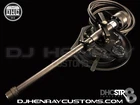 Dhc STR8 Tone Arm Assembly Technic 1200S Matte Black 24KT Gld Rcas Internal Grnd Used. Price: $459.95.