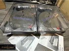 Technics SL-1200 MK3 Silver Pair Dj Turntables W/manual Dust Cover From Japan Used. Price: $1597.00.