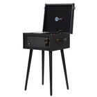 Record Player 3 Speed Bluetooth Retro Console Turntable Built In Speakers Black New. Price: $259.99.