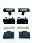 Complete Technics SL-1200 Genuine Oem Dust Cover Hinges / Hardware Screws Set Used. Price: $89.99.