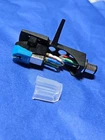 Genuine ATVM95C Cartridge/black Technics Style Headshell/silver Litz Wires New. Price: $39.95.