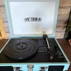 Victrola VSC-550BT Portable Bluetooth Turntable Built-in Speakers Used. Price: $12.00.