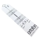 Ortofon Cartridge Alignment Protractor New. Price: $39.99.