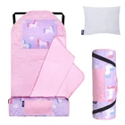 Wildkin Modern Kids Nap Mat Unicorn Cotton W/ Pillow & Straps School Travel New. Price: $83.32.