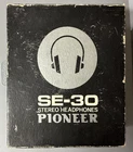 Vintage Pioneer SE-30 Wired Headphones 1/4" Jack White/black Japan Open. Price: $69.99.
